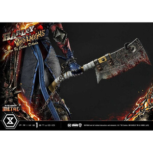 Prime 1 Studio Dark Nights Metal 1/3 Scale Museum Masterline Series Scale Harley Quinn Who Laughs Regular Version 