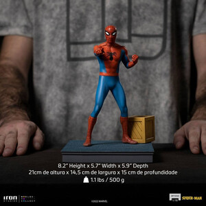 Iron Studios Marvel Comics 1/10 Art Scale Spider-Man (1967 Animated TV Series) 