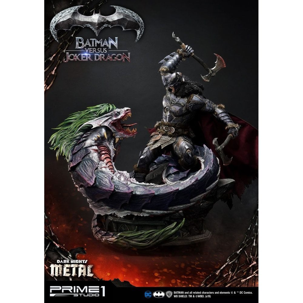 Prime 1 Studio Dark Nights Metal Museum Masterline Batman Versus Joker Dragon 