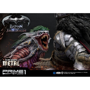 Prime 1 Studio Dark Nights Metal Museum Masterline Batman Versus Joker Dragon 