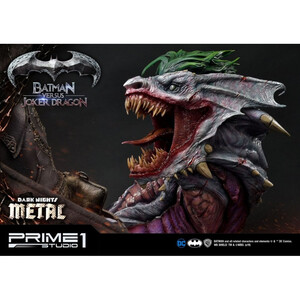 Prime 1 Studio Dark Nights Metal Museum Masterline Batman Versus Joker Dragon 