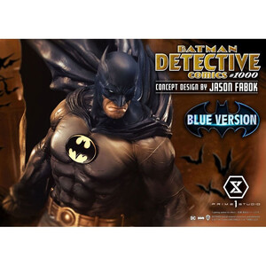 Prime 1 Studio DC Comics 1/3 Scale Museum Masterline Batman Detective Comics #1000 Concept Design by Jason Fabok Blue Version 
