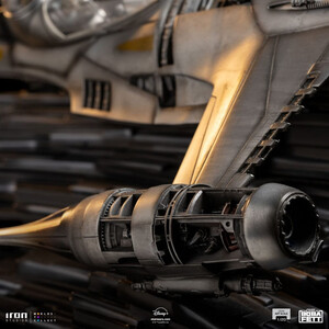 Iron Studios The Book of Boba Fett 1/20 Demi Art Scale Mando's N-1 Starfighter 