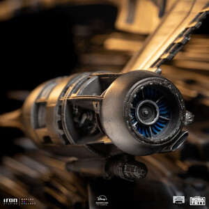 Iron Studios The Book of Boba Fett 1/20 Demi Art Scale Mando's N-1 Starfighter 