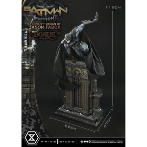 Prime 1 Studio DC Comics 1/3 Scale Museum Masterline Batman Triumphant (Concept Design By Jason Fabok) Bonus Version 