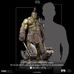 Iron Studios The Infinity Saga 1/4 Legacy Gladiator Hulk 