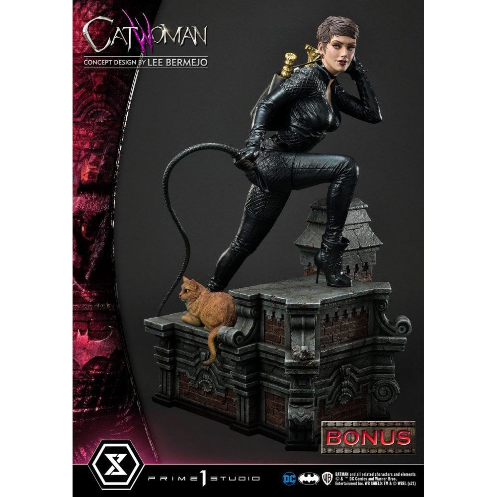 Prime 1 Studio DC Comics 1/3 Scale Museum Masterline Catwoman Deluxe Bonus Version Concept Design by Lee Bermejo 