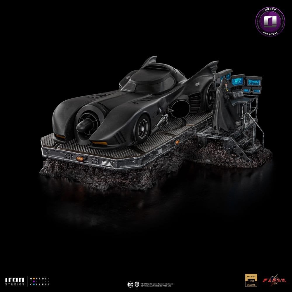 Iron Studios DC Comics 1/10 Art Scale Deluxe The Flash Movie Batmobile 