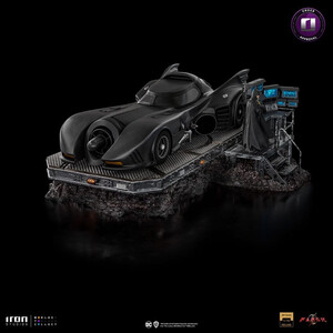 Iron Studios DC Comics 1/10 Art Scale Deluxe The Flash Movie Batmobile 