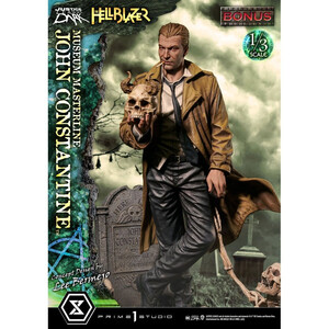Prime 1 Studio DC Comics 1/3 Scale Museum Masterline John Constantine Deluxe Bonus Version Concept Design by Lee Bermejo 