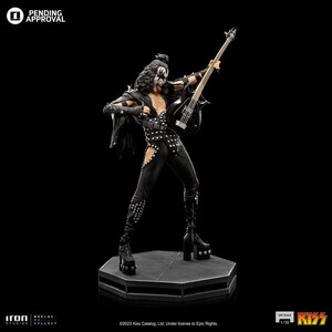Iron Studios Kiss 1/10 Art Scale Gene Simons Limited Edtition 