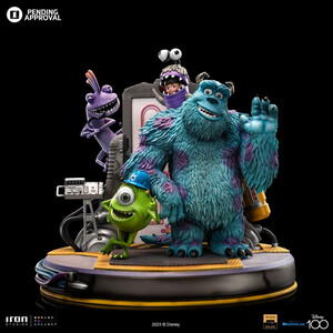 Iron Studios Monsters, Inc. 1/10 Deluxe Scale James P. Sullivan & Mike Wazowski 