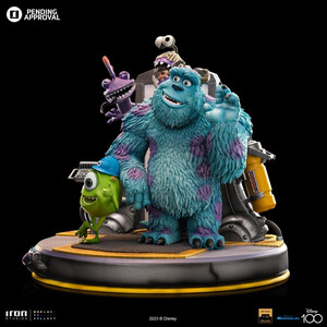 Iron Studios Monsters, Inc. 1/10 Deluxe Scale James P. Sullivan & Mike Wazowski 