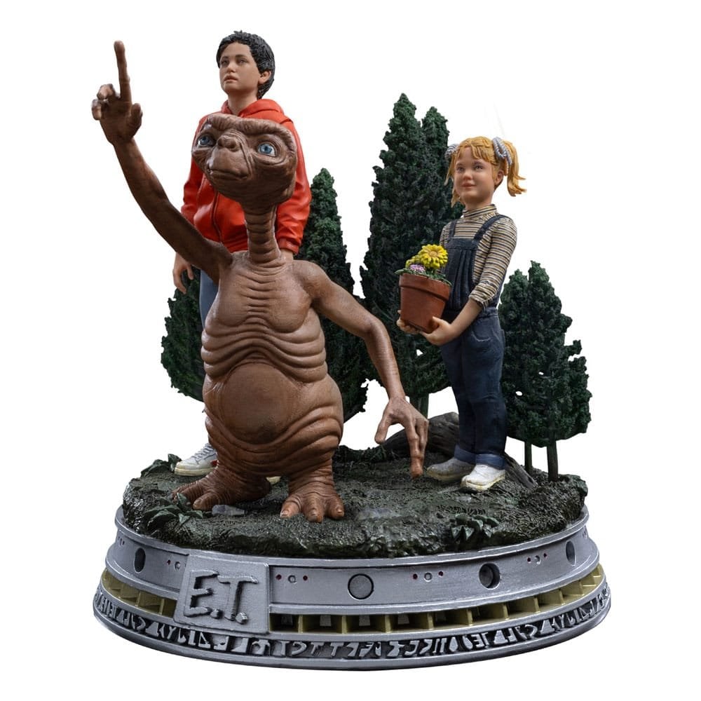 Iron Studios E.T. The Extra-Terrestrial 1/10 Deluxe Art Scale E.T & Elliot & Gertie 