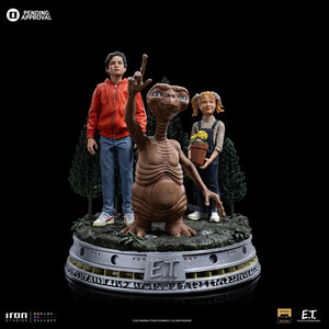 Iron Studios E.T. The Extra-Terrestrial 1/10 Deluxe Art Scale E.T & Elliot & Gertie 