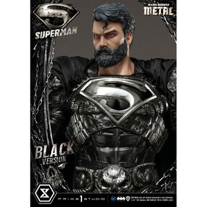Prime 1 Studio DC Comics 1/3 Scale Museum Masterline Superman Black Version 
