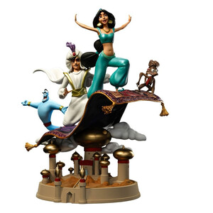 Iron Studios Disney 1/10 Deluxe Art Scale Aladdin and Yasmine 