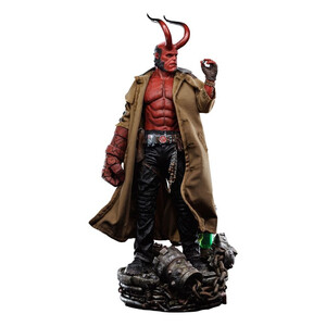 Iron Studios Hellboy 1/4 Deluxe Art Scale Hellboy 