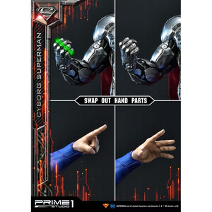 Prime 1 Studio DC Comics 1/3 Scale Musuem Masterline Cyborg Superman 