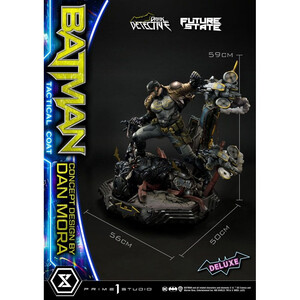 Prime 1 Studio DC Comics 1/4 Scale Batman Dark Detective Tactical Coat Concept Design by Dan Mora Deluxe Bonus Version 