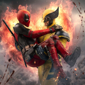 Iron Studios Deadpool 1/10 Scale Deluxe Art Scale 1/10 Deadpool & Wolverine 