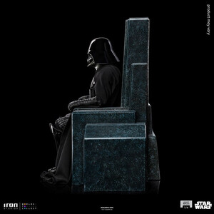Iron Studios Star Wars 1/4 Legacy Replica Darth Vader on Throne 