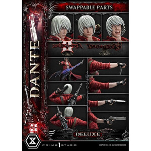 Prime 1 Studio Devil May Cry 3 1/4 Scale Ultimate Premium Masterline Series Dante Deluxe Bonus Version 