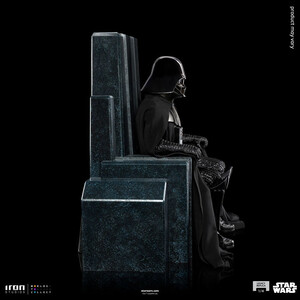 Iron Studios Star Wars 1/4 Legacy Replica Darth Vader on Throne 