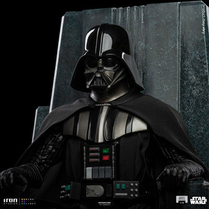Iron Studios Star Wars 1/4 Legacy Replica Darth Vader on Throne 