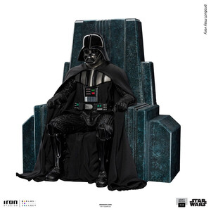 Iron Studios Star Wars 1/4 Legacy Replica Darth Vader on Throne 