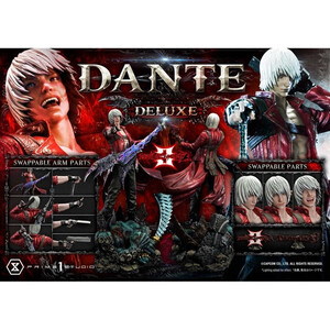 Prime 1 Studio Devil May Cry 3 1/4 Scale Ultimate Premium Masterline Series Dante Deluxe Version 