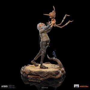 Iron Studios Pinocchio 1/10 Art Scale Gepeto & Pinocchio 
