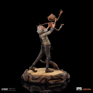 Iron Studios Pinocchio 1/10 Art Scale Gepeto & Pinocchio 