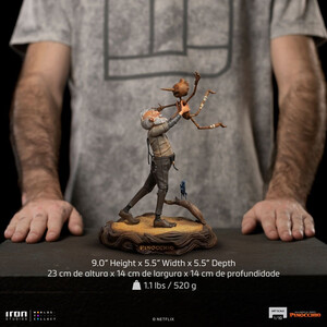 Iron Studios Pinocchio 1/10 Art Scale Gepeto & Pinocchio 