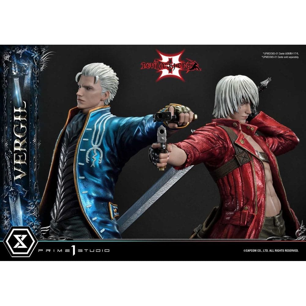 Prime 1 Studio Devil May Cry 3 1/4 Scale Ultimate Premium Masterline Series Vergil Deluxe Bonus Version 