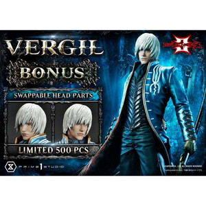 Prime 1 Studio Devil May Cry 3 1/4 Scale Ultimate Premium Masterline Series Vergil Deluxe Bonus Version 