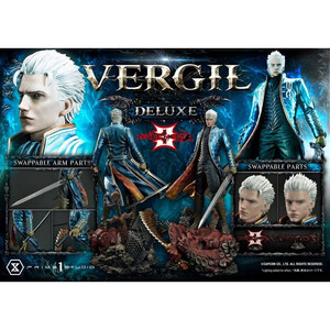 Prime 1 Studio Devil May Cry 3 1/4 Scale Ultimate Premium Masterline Series Vergil Deluxe Bonus Version 