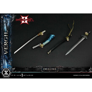 Prime 1 Studio Devil May Cry 3 1/4 Scale Ultimate Premium Masterline Series Vergil Deluxe Bonus Version 