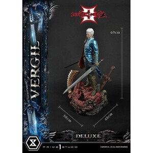 Prime 1 Studio Devil May Cry 3 1/4 Scale Ultimate Premium Masterline Series Vergil Deluxe Version 