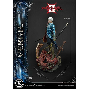 Prime 1 Studio Devil May Cry 3 1/4 Scale Ultimate Premium Masterline Series Vergil Deluxe Version 