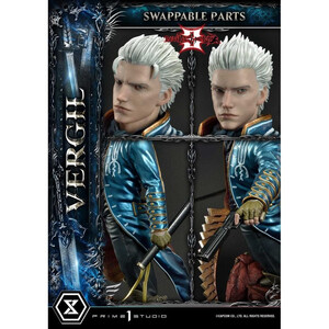 Prime 1 Studio Devil May Cry 3 1/4 Scale Ultimate Premium Masterline Series Vergil Standard Version 