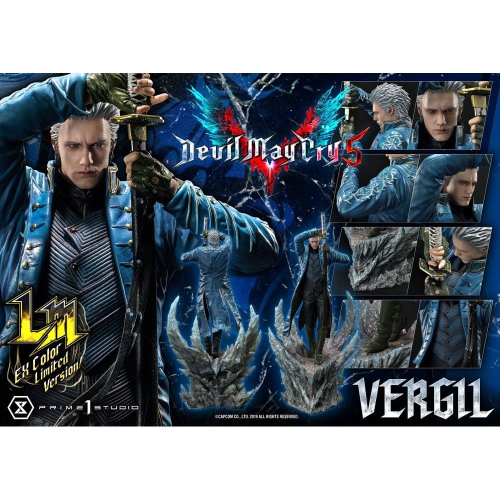 Prime 1 Studio Devil May Cry 5 1/4 Scale Ultimate Premium Masterline Vergil Exclusive Version 