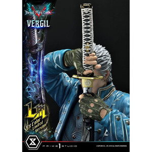 Prime 1 Studio Devil May Cry 5 1/4 Scale Ultimate Premium Masterline Vergil Exclusive Version 