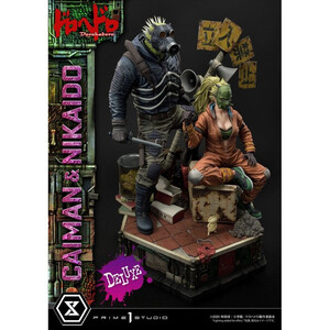 Prime 1 Studio Dorohedoro 1/4 Scale Ultimate Premium Masterline Caiman & Nikaido Deluxe Version 