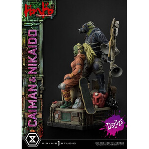 Prime 1 Studio Dorohedoro 1/4 Scale Ultimate Premium Masterline Caiman & Nikaido Deluxe Version 
