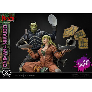 Prime 1 Studio Dorohedoro 1/4 Scale Ultimate Premium Masterline Caiman & Nikaido Deluxe Version 