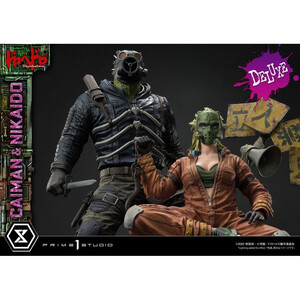Prime 1 Studio Dorohedoro 1/4 Scale Ultimate Premium Masterline Caiman & Nikaido Deluxe Version 