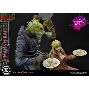 Prime 1 Studio Dorohedoro 1/4 Scale Ultimate Premium Masterline Caiman & Nikaido Deluxe Version 