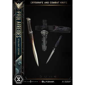 Prime 1 Studio Dune 1/4 Scale Premium Masterline Paul Atreides Stillsuit Edition Bonus Version 