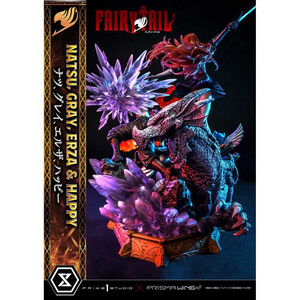 Prime 1 Studio Fairy Tail 1/6 Scale Concept Masterline Natsu, Gray, Erza, Happy Deluxe Version 